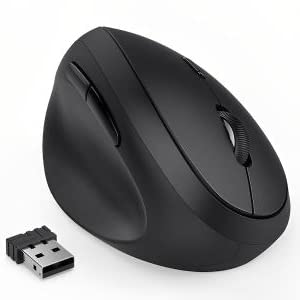 ZORBES 2.4G Wireless Vertical Mouse for Reduce Wrist Pain Friendly to Hand, Ergonomic Rechargeable Wireless Mouse ZORBES 2.4G Wireless Vertical Mouse for Reduce Wrist Pain Friendly to Hand, Ergonomic Rechargeable Wireless Mouse